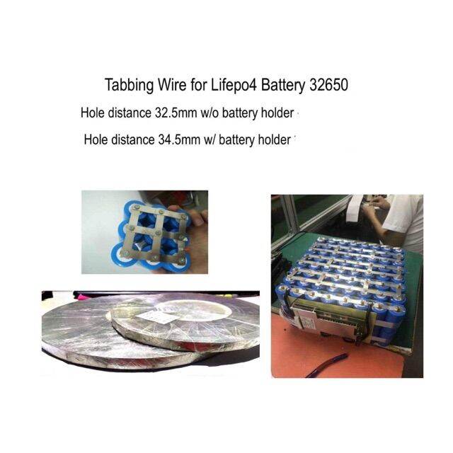 Tabbing Wires For Lifepo4 32650 Batteries Per Meter | Lazada PH