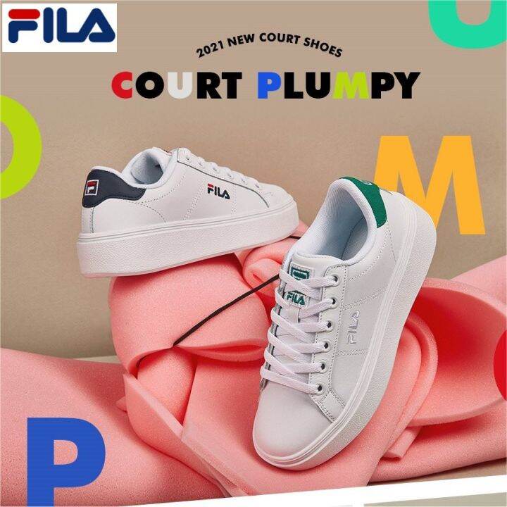 fila leather court shoes