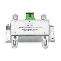 Mini CATV FTTH Optical Receiver ORH-1204 47-1000MHz4 way passive FTTH negative optical receiver