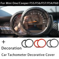 สติกเกอร์ตกแต่งเครื่องวัดความเร็วในรถยนต์สำหรับ F55 F56 MINI ONE Cooper S F57คลับแมน F54คันทรี่แมน F60อุปกรณ์ตกแต่งภายใน