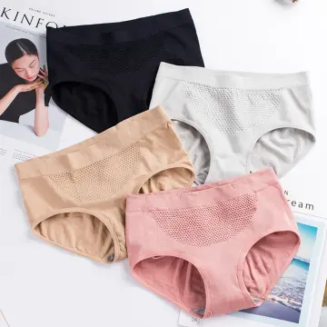 Dreamtale Women Panties Underwear 3D Honeycomb High Waist