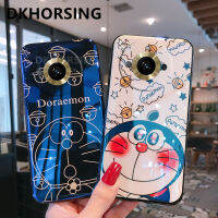 DKHORSING เคสโทรศัพท์รูปการ์ตูนใหม่สำหรับ Realme 11 4G 5G / 11 NFC / 11 Pro / 11 Pro + ปลอกซิลิโคนคู่โดราเอมอนน่ารัก Realme11ฝาหลังบลูเรย์ Realme11 NFC