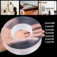 ㍿ 1-10M Nano Tape Double Sided Tape Transparent Reusable Waterproof Adhesive Tapes Cleanable Kitchen Bathroom Home Supplies Tapes