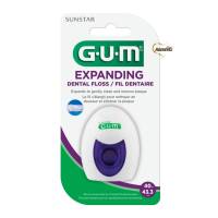 Sunstar gum expanding dental floss ซันสตาร์ กัม เอ็กซ์แพนดิ้ง เด็นทัล ฟลอส ไหมขัดฟันพองตัวได้ ยาว40เมตร