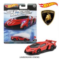 โมเดลรถเหล็ก Hot wheels รุ่น LAMBORGHINI VENENO ชุด SPEED MACHINES ลิขสิทธ์แท้100% แพ็ค พรีเมียร์ ล้อยาง