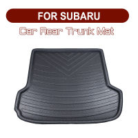 รถด้านหลัง Boot Mat Cargo Mat กันน้ำสำหรับ SUBARU FORESTER Impreza Outback XV TRIBECA LEGACY