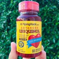 ยูบิควินอล Advanced Kaneka Ubiquinol™ 100 mg 60 Quick Release Softgels (PipingRock®) Piping Rock