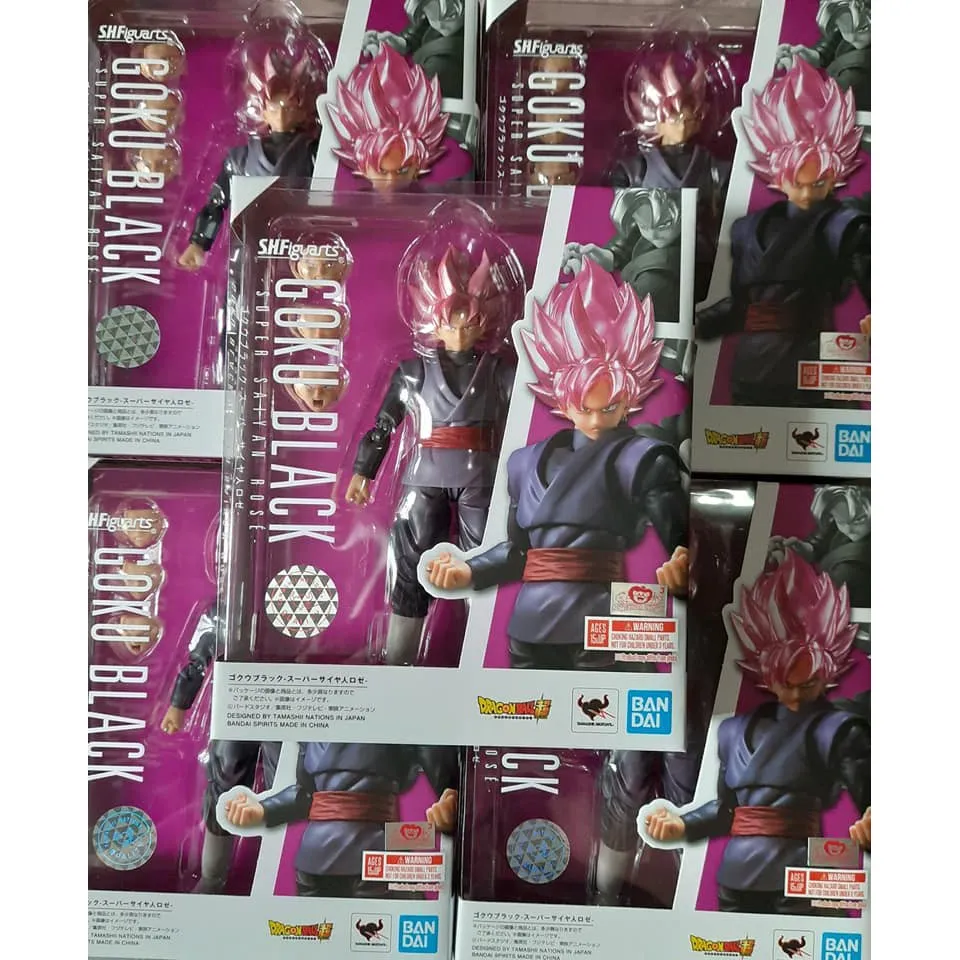 TAMASHII NATIONS Goku Black Super Saiyan Rose-, Bandai Spirits S.H.Figuarts  Action Figure