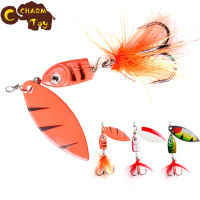 【Ready Stock】Fishing Lure Bait Rotating Sequins Simulation Lure 6.2cm/7g Submersible Bait