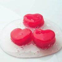 6pcs Big Red Heart Love Beads Foam Strip Slime Gift Box Fluffy Slime Filler Sludge Clay Packing Wedding Flower Box Filler Clay  Dough