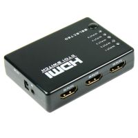 [ขายTop] ยอดขาย 5 พอร์ต 1080 จุด HDMI SWITCH Switcher เลือก S plitter HUB ด้วย IR ระยะไกล