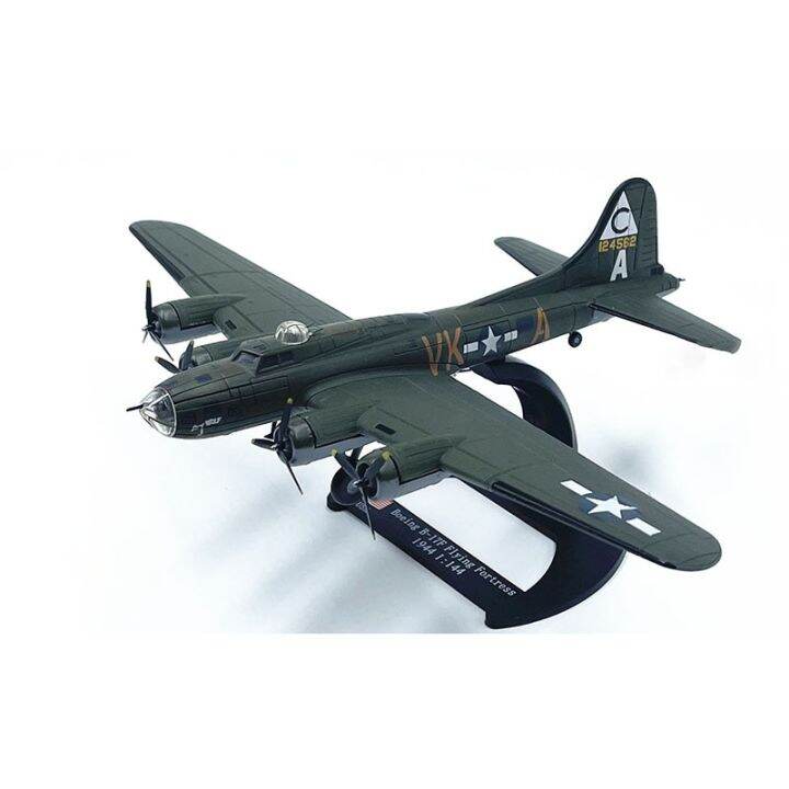 Diecast Metal Alloy 1/144 Scale WWII Classic Bomber Plane B17 Aircraft ...