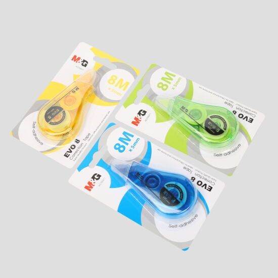 M&G EVO 8 8mX5mm Correction Tape ACT55271 Lazada