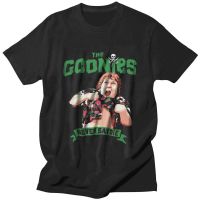 Male The Goonies Never Say Die Chunk T Shirts Cotton Tshirt Cool Tshirt Leisure Comedy Film Tee Loose Fit