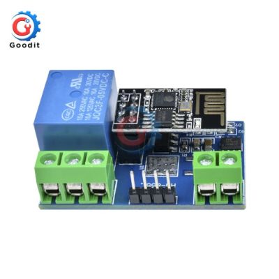 【☄New Arrival☄】 EUOUO SHOP 5โวลต์1ch โมดูลรีเลย์ตาม Esp8266 Esp-01s Esp01s Wifi คณะกรรมการไร้สายสำหรับบ้านสมาร์ทอัจฉริยะเฟอร์นิเจอร์คณะกรรมการรีเลย์