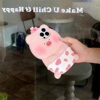 3D การ์ตูนน่ารักซิลิโคนลายหมูอาบน้ำสีชมพูสำหรับ IPhone 14 13 12 11 Pro Max เคสโทรศัพท์แฟชั่นความคิดสร้างสรรค์