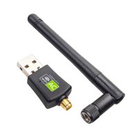 Dual Band 5Ghz 2.4Ghz 600Mbps USB Wireless Network Card อะแดปเตอร์เครือข่ายไร้สายสําหรับเดสก์ท็อป / แล็ปท็อป / พีซีไดร์เวอร์ฟรี