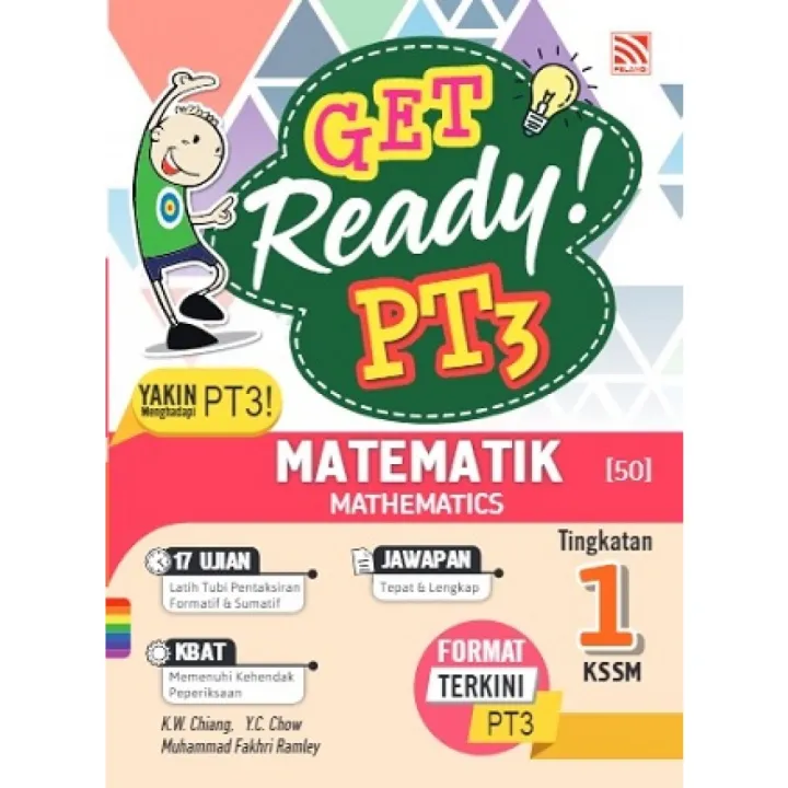 Get Ready Pt3 Matematik Tingkatan 1 Kssm Dwibahasa Lazada