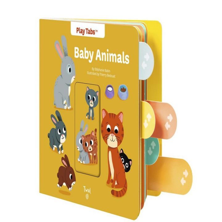 believing in yourself. ! >>> หนังสือภาษาอังกฤษ PLAYTABS: BABY ANIMALS มือหนึ่ง