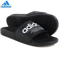 Adidas รองเท้าแตะ Adilette Comfort Slides FX4293,รองเท้าแตะสีดำ (เลือกขนาด UK)