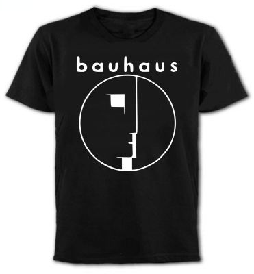 Men Tshirts Bauhaus Post Punk Goth Rock Crew Neck Graphic Tshirts Male Shirt Classic Tshirt 100% Cotton Gildan