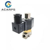 1/4" Normally Open Stainless Steel Body 2 Way Oil Acid Solenoid Valve AC220V DC12V Valves