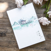 สีใหม่ภายในหน้าโน๊ตบุ๊คสไตล์จีนสร้างสรรค์ปกแข็งไดอารี่หนังสือวางแผนรายสัปดาห์คู่มือ S Crapbook ของขวัญที่สวยงาม
