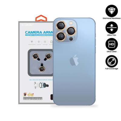 Apple iPhone 13 Pro ( 6.1  ) / 13 Pro Max ( 6.7) X-One Camera Armor Sapphire Camera Lens Protector