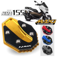 รถจักรยานยนต์ CNC ขาตั้งข้างขาตั้ง Extension ขยาย Pad สำหรับ YAMAHA NMAX155 NMAX125 N-MAX155 NMAX/N-MAX 155/125 V2 2020 2021 2022