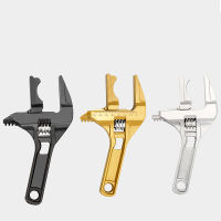 Adjustable Wrench Universal Monkey Spanner Multi-function plumbing Hand Tools Nut Sink Wrench Bathroom Large Open Spanner