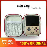 Xiao Tolex Black Case Of Miyoo Mini Plus 3.5นิ้วคอนโซลวิดีโอเกมมือถือกันน้ำพกพากระเป๋าซิปสีแดงแบบพกพา Mini Case