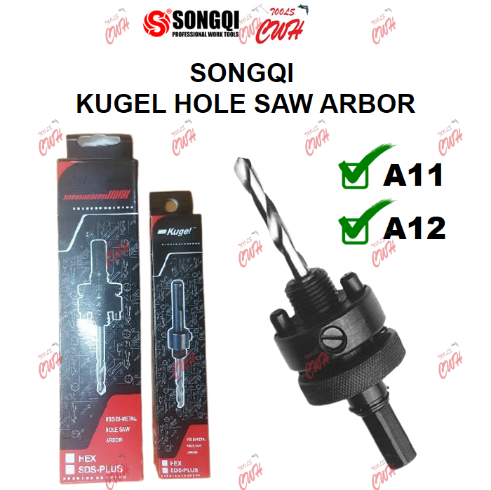 A11 A12 KUGEL SONGQI HOLE SAW ARBOR MANDREL Lazada