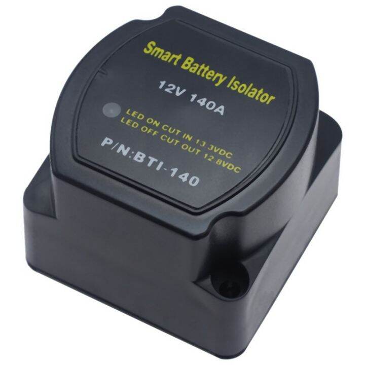 12V 140 Amp Dual Battery Smart Isolator Voltage Sensitive Relay Smart
