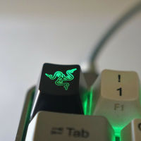 ปุ่มลัด R4 ABS โปร่งแสงสำหรับ Razer ที่คลุมแบบส่วนบุคคลคีย์บอร์ดแบบกลไก