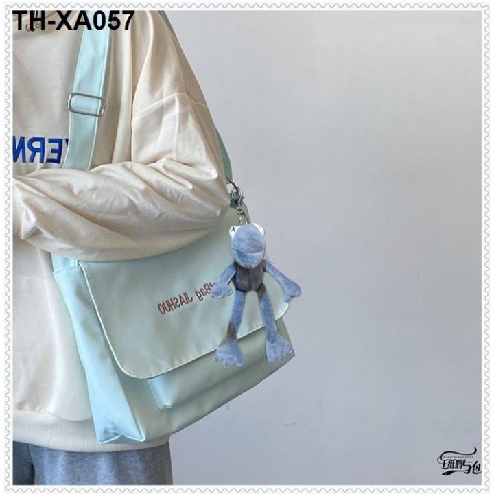 2022-new-backpack-female-ins-harajuku-large-capacity-single-shoulder-messenger-bag-girl-school-students-inclined