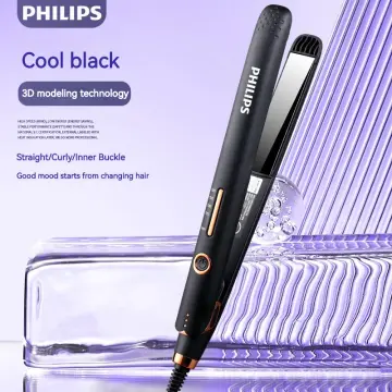 Philips kerashine hair straightener and outlet curler