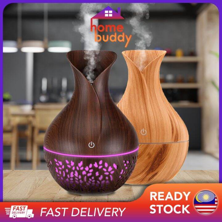 Wood Grain Vase Design Aromatherapy Air Humidifier Air Purifier Lazada