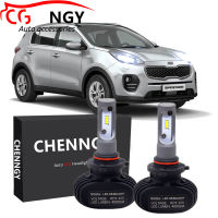 สำหรับ Kia Sportage (SL),ปี2011-2016 (ไฟหน้า)-2Pc S1 LED ไฟหน้า6000K ชุดหลอดไฟสีขาวเปลี่ยน CG ฮาโลเจน