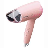 Panasonic Portable Hair Dryer ไดร์เป่าผม รุ่น EH-ND25 กำลังไฟ 1500 วัตต์ ปรับได้ 3 ระดับ Turbo Dry ให้สายลมแรง พับได้ รับประกันศูนย์ 1 ปี (สีชมพู)