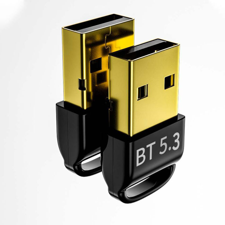 เมาส์สำหรับคอมพิวเตอร์แป้นพิมพ์ตัวแปลงบลูทูธเครื่องรับสัญญาณไร้สาย-usb-สำหรับสำนักงาน