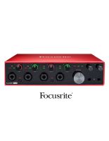 Focusrite Scarlett 18i8 (3rd Gen) ออดิโออินเทอร์เฟส เสียบไมค์ได้ 4 ตัว / เครื่องดนตรี 2 ช่อง + แถมฟรีชุดซอฟต์แวร์ &amp; สาย USB &amp; อแดปเตอร์ 12 โวลต์