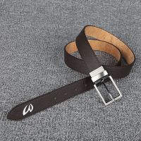 J.LINDEBERG Titleist！Korea ✳∏✱ Japanese single-layer cowhide golf belt reversible golf casual sports belt embroidered logo