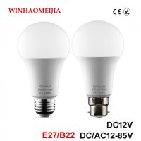 [Super bright bulb] ใหม่ E27หลอดไฟ Led 12 V หลอดไฟ LED 3W 6W 9W 12W 15W DC12โวลต์ Lampada Home มอเตอร์พลังงานแสงอาทิตย์ DC12V สีขาวเย็น