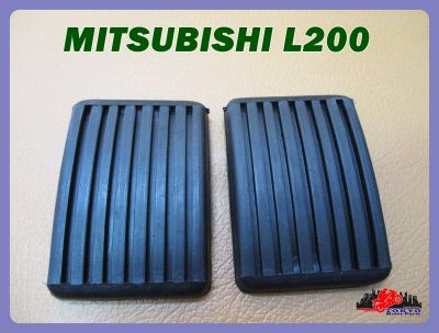 MITSUBISHI L200 CYCLONE year 1996-2005 BRAKE PEDAL &amp; CLUTCH PEDAL RUBBER SET // ยางแป้นเบรก ยางแป้นคลัทช์ สินค้าคุณภาพดี