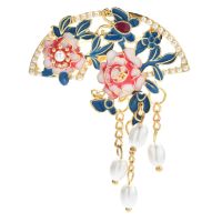 【YF】✈◕❈  Wuli baby Tassel Brooches Enamel Office Brooch Pin Gifts