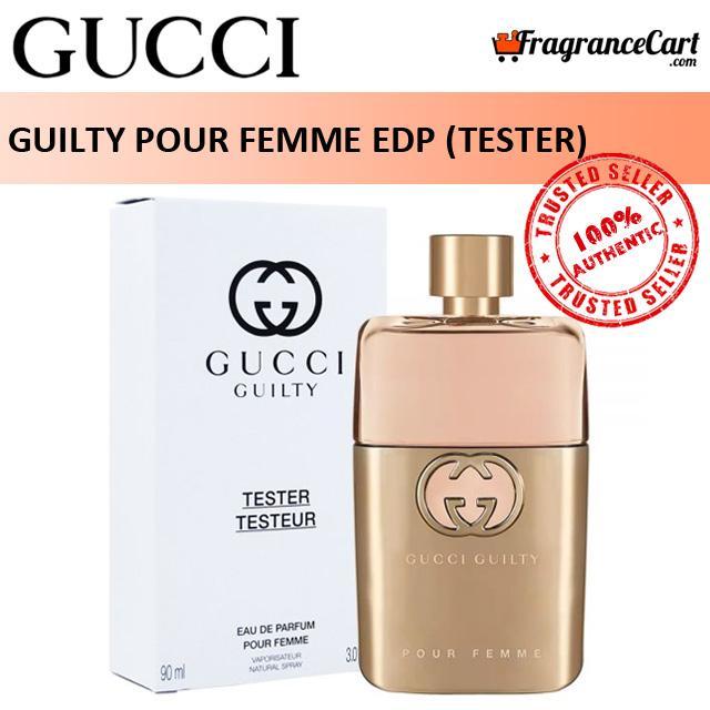 Gucci Guilty Pour Femme EDP for Women (90ml Tester) Eau de Parfum Gold  [Brand New 100% Authentic Perfume/Fragrance] 