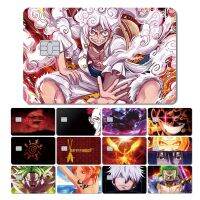 hotx【DT】 Anime Ultra Thin Sticker Film Cover for Small Chip Credit Debit Card