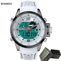 【HOT】 Chronograph Men Rubber Alarm Watches 2021