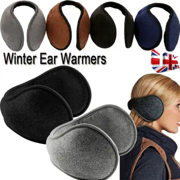 Thicken Bandless Ear Muffs Winter Warm Fleece Earmuffs Women Ear