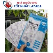Khẩu trang y tế lụa Taki cao cấp, túi 10 cái khẩu trang mềm mịn, dễ thương